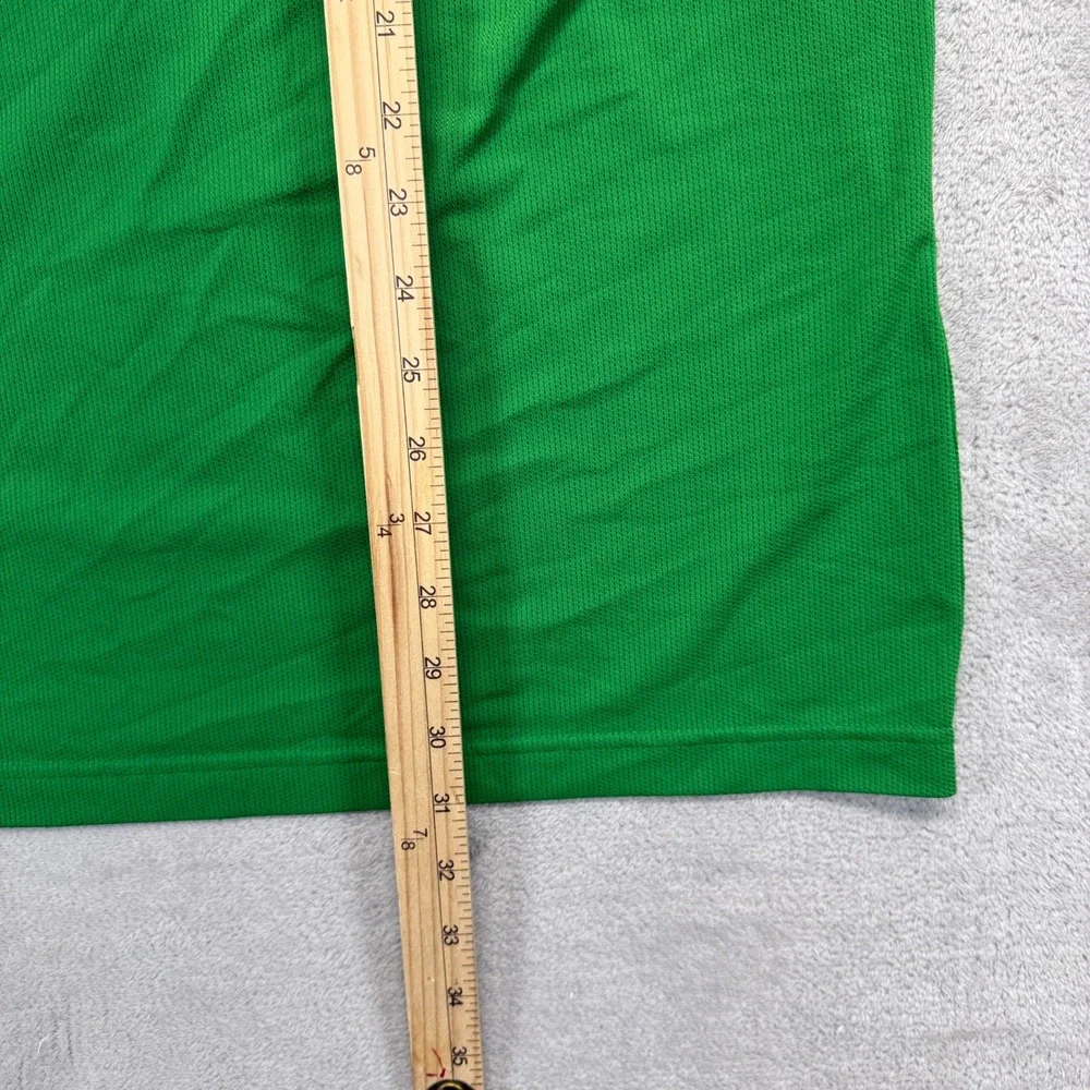 Oregon Ducks Shirt Men's Large Nike Polo Green Dri-Fit‎ NCAA Athletic Football